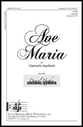 Ave Maria SATB choral sheet music cover